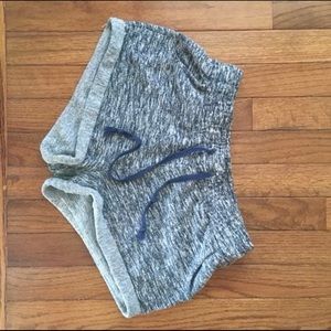 Gray lounge shorts